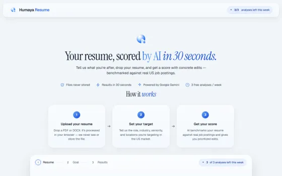 Humaya Resume